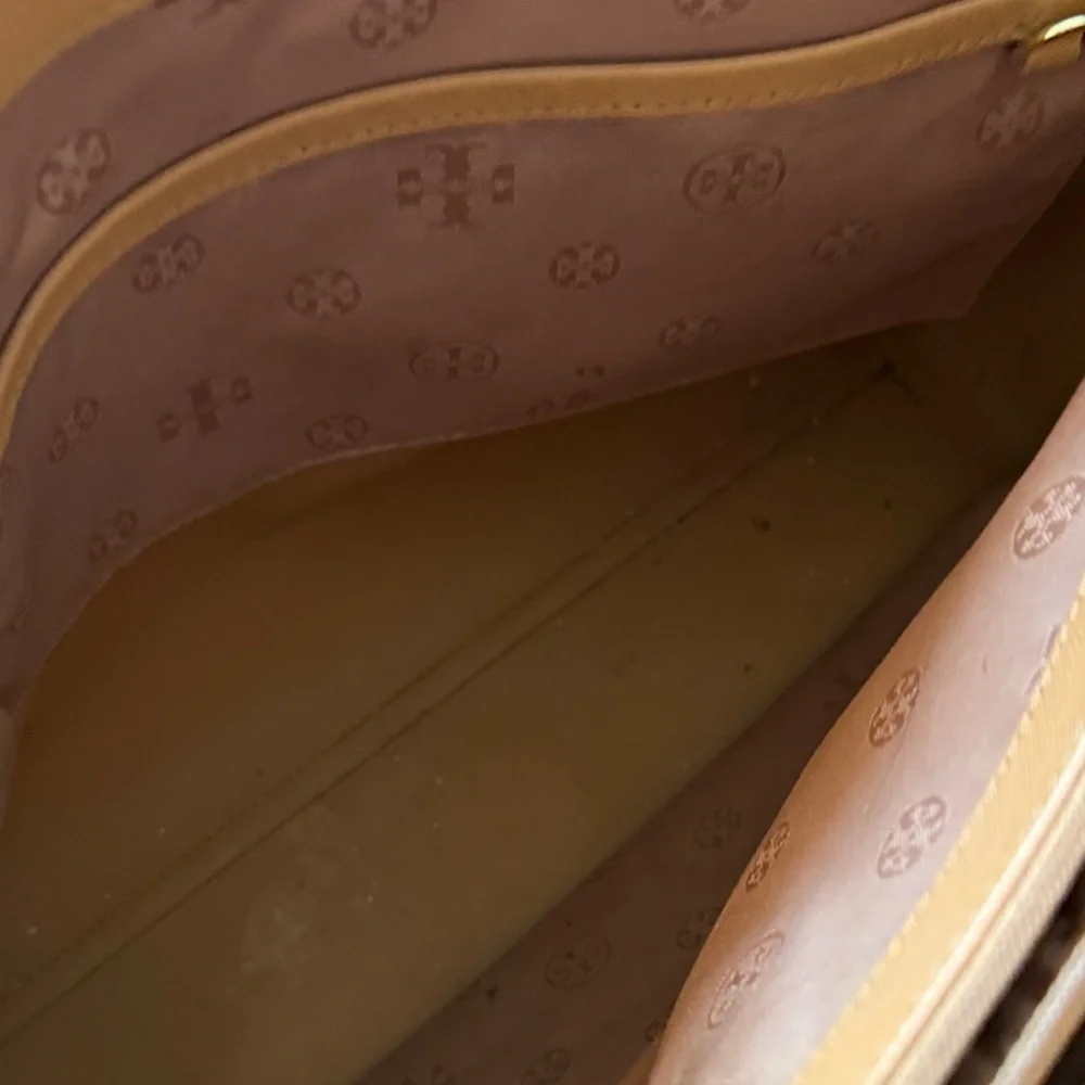 Tory Burch Camel Leather Tote - Picture 13 of 13
